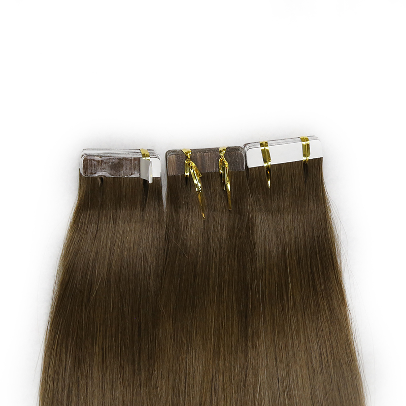 Wholesale Top selling Remy Hair Extensions Virgin Straight Natural Human Tape Hair extension